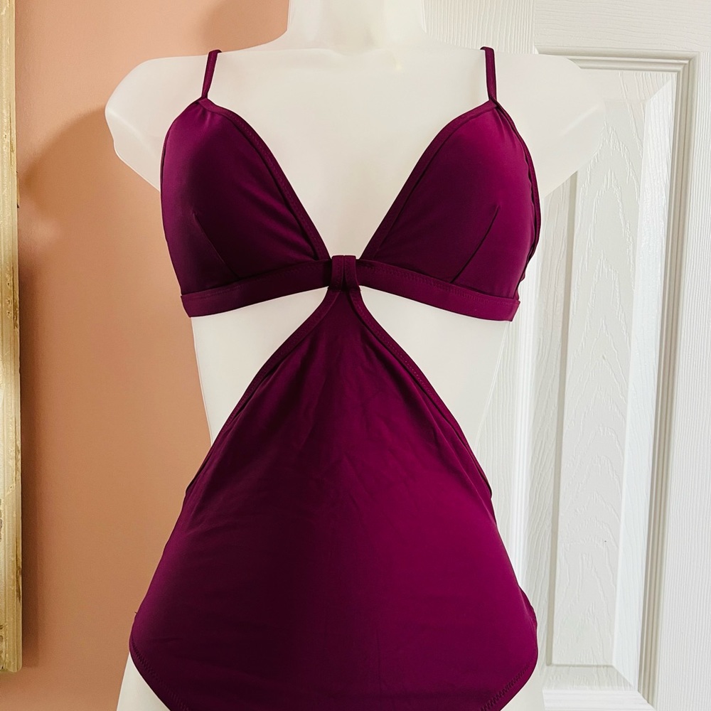 Wine color and very pretty piece